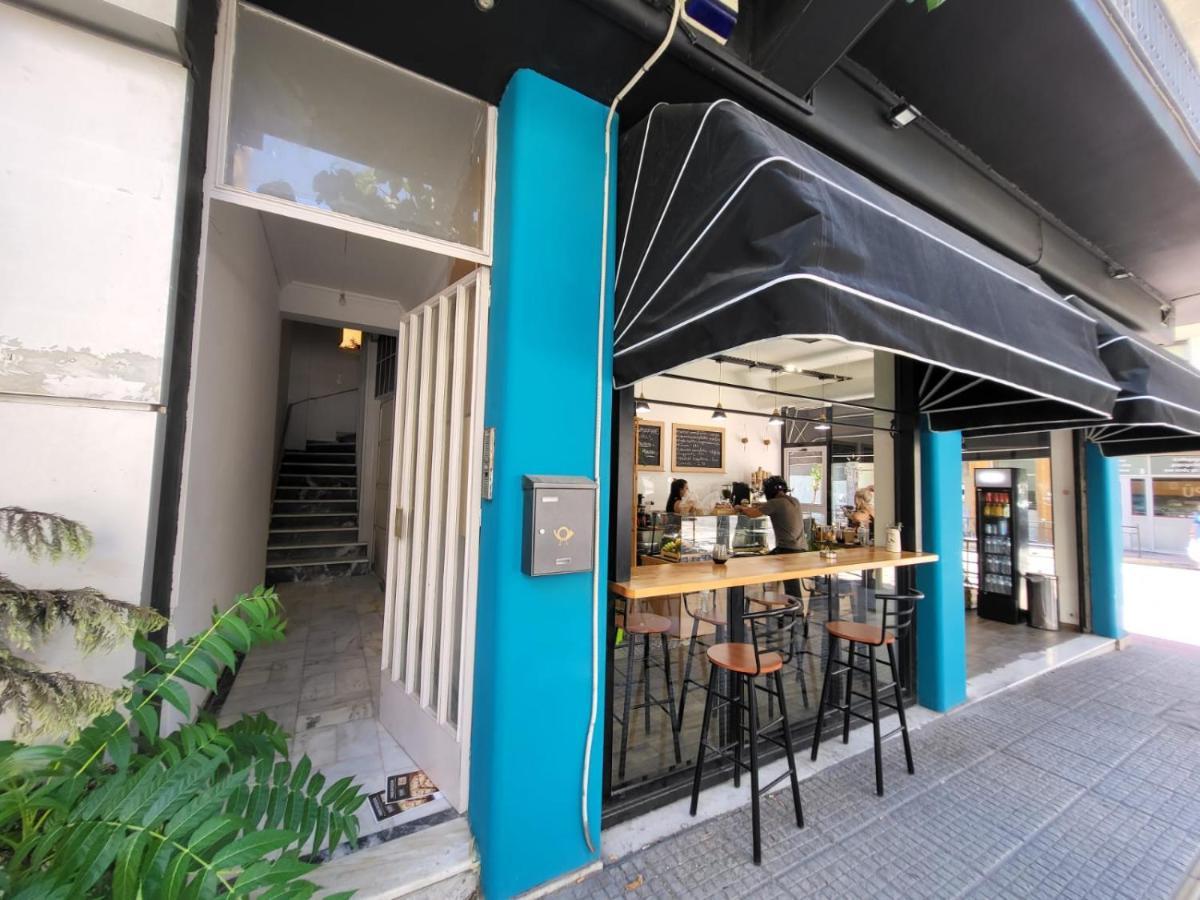 Athens Loft In Pagratiアパートメント エクステリア 写真